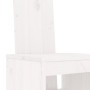 5-piece white pine wood garden table and high stools set by , Garden sets - Ref: Foro24-3157776, Price: 397,99 €, Discount: %