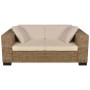 Genuine rattan 2-seater and 3-seater sofa set by vidaXL, Sofas - Ref: Foro24-274359, Price: 859,95 €, Discount: %