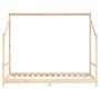 Estructura de cama de niños madera maciza de pino 2x(90x160) cm de , Cunas y camas para niños - Ref: Foro24-3200598, Precio: ...