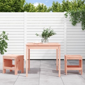 Garden table and chairs 3 pieces solid wood Douglas by , Garden sets - Ref: Foro24-3157708, Price: 149,23 €, Discount: %