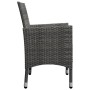 Juego de comedor para jardín de 5 piezas gris de , Conjuntos de jardín - Ref: Foro24-3068736, Precio: 422,36 €, Descuento: %