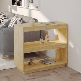 Solid pine wood shelf 80x35x71 cm by , Bookcases and shelves - Ref: Foro24-810879, Price: 61,92 €, Discount: %