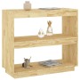 Estantería madera maciza de pino 80x35x71 cm de , Librerías y estanterías - Ref: Foro24-810879, Precio: 61,75 €, Descuento: %