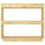 Estantería madera maciza de pino 80x35x71 cm de , Librerías y estanterías - Ref: Foro24-810879, Precio: 61,75 €, Descuento: %