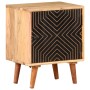 Solid acacia wood bedside table 40x30x50 cm by vidaXL, Nightstands - Ref: Foro24-322667, Price: 99,98 €, Discount: %