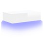 TV cabinet with bright white LED lights 60x35x15.5 cm by , TV Furniture - Ref: Foro24-842894, Price: 49,30 €, Discount: %