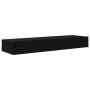 TV cabinets with LED lights 2 pcs black 60x35x15.5 cm by , TV Furniture - Ref: Foro24-842889, Price: 72,82 €, Discount: %