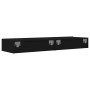 Muebles de TV con luces LED 2 uds negro 60x35x15,5 cm de , Muebles TV - Ref: Foro24-842889, Precio: 77,96 €, Descuento: %