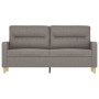 2-Sitzer-Sofa aus taupegrauem Stoff, 140 cm von , Sofas - Ref: Foro24-359242, Preis: 241,99 €, Rabatt: %