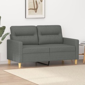 2-Sitzer-Sofa aus dunkelgrauem Stoff, 120 cm von , Sofas - Ref: Foro24-359228, Preis: 230,99 €, Rabatt: %