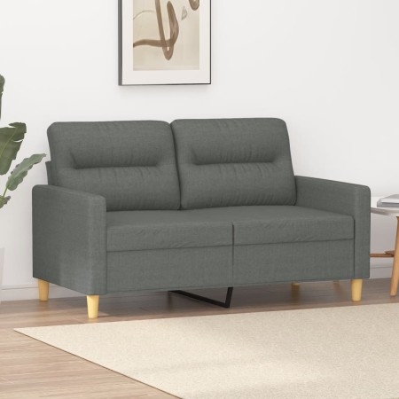 2-seater sofa in dark gray fabric 120 cm by , Sofas - Ref: Foro24-359228, Price: 230,53 €, Discount: %