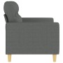 2-seater sofa in dark gray fabric 120 cm by , Sofas - Ref: Foro24-359228, Price: 230,53 €, Discount: %