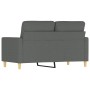 2-seater sofa in dark gray fabric 120 cm by , Sofas - Ref: Foro24-359228, Price: 230,53 €, Discount: %