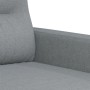 Sofa set with cushions 3 pieces light gray fabric by , Sofas - Ref: Foro24-3201592, Price: 516,31 €, Discount: %