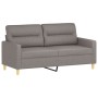 Sofa set with cushions 3 pieces taupe gray fabric by , Sofas - Ref: Foro24-3201599, Price: 569,50 €, Discount: %