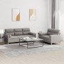 Sofagarnitur mit Kissen, 2-teilig, taupegrauer Stoff von , Sofas - Ref: Foro24-3201623, Preis: 572,99 €, Rabatt: %