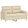 Sofa set with cushions 4 pieces cream fabric by , Sofas - Ref: Foro24-3201546, Price: 739,32 €, Discount: %