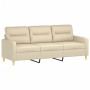 Sofagarnitur mit Kissen, 2-teilig, cremefarbener Stoff von , Sofas - Ref: Foro24-3201602, Preis: 527,95 €, Rabatt: %