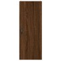 Aparador alto madera contrachapada roble marrón 34,5x34x180 cm de , Aparadores - Ref: Foro24-3199144, Precio: 99,37 €, Descue...