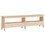 Solid pine wood hall bench 160x28x45 cm by , Benches for halls and storage - Ref: Foro24-837379, Price: 99,90 €, Discount: %