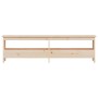 Solid pine wood hall bench 160x28x45 cm by , Benches for halls and storage - Ref: Foro24-837379, Price: 99,90 €, Discount: %