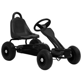 Kart de pedales con neumáticos negro de vidaXL, Vehículos a pedales o para empujar - Ref: Foro24-80199, Precio: 147,99 €, Des...