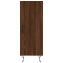 Aparador alto madera contrachapada roble marrón 34,5x34x180 cm de , Aparadores - Ref: Foro24-3198824, Precio: 100,78 €, Descu...