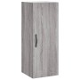 Aparador alto madera contrachapada gris Sonoma 34,5x34x180 cm de , Aparadores - Ref: Foro24-3198887, Precio: 104,44 €, Descue...