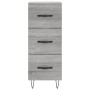 Aparador alto madera contrachapada gris Sonoma 34,5x34x180 cm de , Aparadores - Ref: Foro24-3198887, Precio: 104,44 €, Descue...