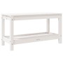 Garden bench solid white pine wood 82.5x35x45 cm by , garden benches - Ref: Foro24-832378, Price: 78,43 €, Discount: %