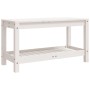 Garden bench solid white pine wood 82.5x35x45 cm by , garden benches - Ref: Foro24-832378, Price: 78,43 €, Discount: %