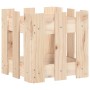 Planter with fence design solid pine wood 30x30x30 cm by , Pots and planters - Ref: Foro24-832442, Price: 18,99 €, Discount: %