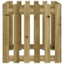 Planter fence design impregnated pine wood 60x60x60 cm by , Pots and planters - Ref: Foro24-832461, Price: 40,99 €, Discount: %