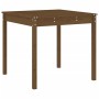 Garden table and chairs 3 pcs solid honey brown pine wood by , Garden sets - Ref: Foro24-3157706, Price: 165,44 €, Discount: %