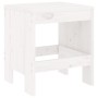 Garden table and chairs 3 pieces solid white pine wood by , Garden sets - Ref: Foro24-3157704, Price: 167,31 €, Discount: %