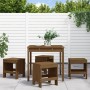 Garden dining set 5 pieces solid honey brown pine wood by , Garden sets - Ref: Foro24-3157712, Price: 245,41 €, Discount: %