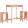 Garden table and chairs 3 pieces solid wood Douglas by , Garden sets - Ref: Foro24-3157738, Price: 182,69 €, Discount: %