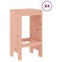 Douglas high table and garden stools 5 pieces solid wood by , Garden sets - Ref: Foro24-3157744, Price: 272,17 €, Discount: %