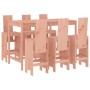 Garden furniture set 7 pieces solid wood Douglas fir by , Garden sets - Ref: Foro24-3157786, Price: 512,12 €, Discount: %