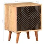 Solid acacia wood bedside table 40x30x50 cm by vidaXL, Nightstands - Ref: Foro24-322667, Price: 99,98 €, Discount: %