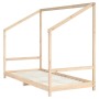 Estructura de cama de niños madera maciza de pino 2x(90x200) cm de , Cunas y camas para niños - Ref: Foro24-3200589, Precio: ...