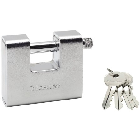 Master Lock Armored steel padlock 80 mm 680EURD by Master Lock, Padlocks and latches - Ref: Foro24-415032, Price: 60,62 €, Di...