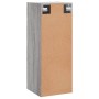 Armario de pared madera de ingeniería gris Sonoma 34,5x34x90 cm de , Aparadores - Ref: Foro24-835000, Precio: 44,87 €, Descue...