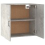 Plywood gray concrete wall cabinet 60x31x60 cm by , Lockers and storage cabinets - Ref: Foro24-812901, Price: 49,99 €, Discou...