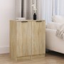 Sideboards 2 Stk. Sperrholz Sonoma Eiche 30x30x70 cm von , Sideboards - Ref: Foro24-811140, Preis: 70,39 €, Rabatt: %