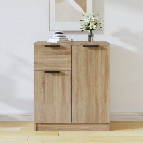 Plywood sideboard in Sonoma oak color, 60x30x70 cm. by , Sideboards - Ref: Foro24-811109, Price: 79,99 €, Discount: %