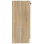 Aparador de madera contrachapada color roble Sonoma 60x30x70 cm de , Aparadores - Ref: Foro24-811109, Precio: 79,99 €, Descue...