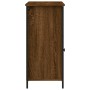 Aparador de madera de ingeniería marrón roble 100x35x75 cm de , Aparadores - Ref: Foro24-835513, Precio: 96,10 €, Descuento: %