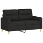 3-piece sofa set with black fabric cushions by , Sofas - Ref: Foro24-3201556, Price: 718,16 €, Discount: %