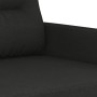 Sofagarnitur mit 2 Stück Kissen aus schwarzem Stoff von , Sofas - Ref: Foro24-3201604, Preis: 553,38 €, Rabatt: %